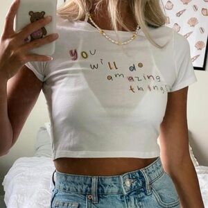 Cute graphic tee